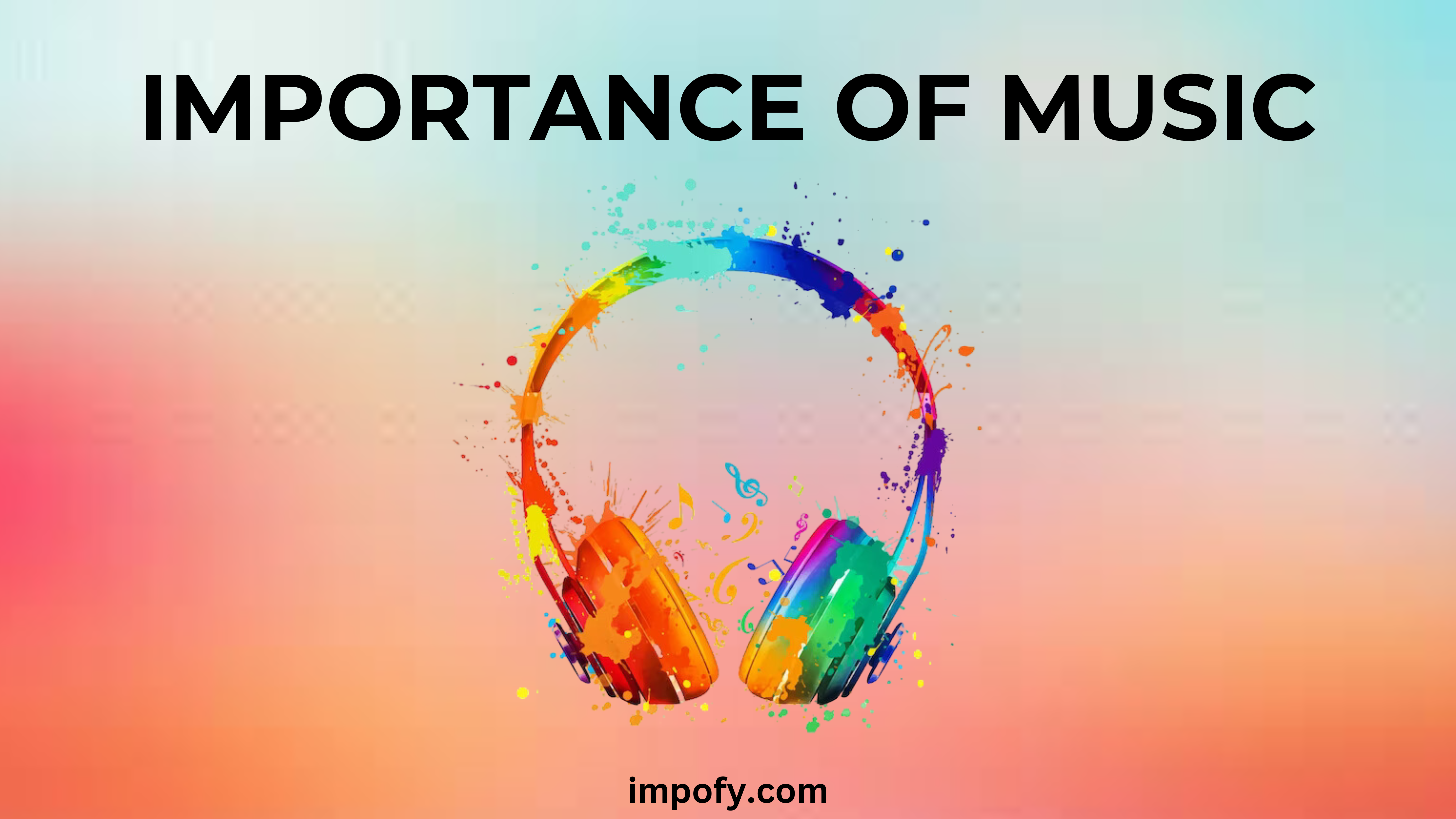 Importance of Music
